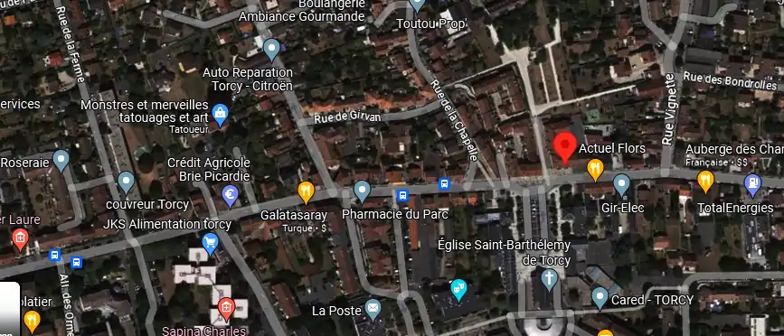 Livraison fleurs à Torcy