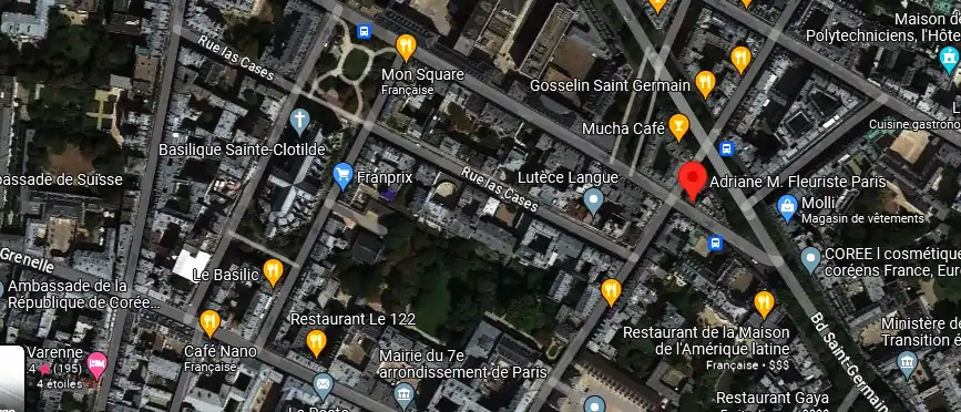 Livraison fleurs à Paris
