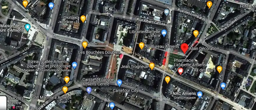 Livraison fleurs à Amiens