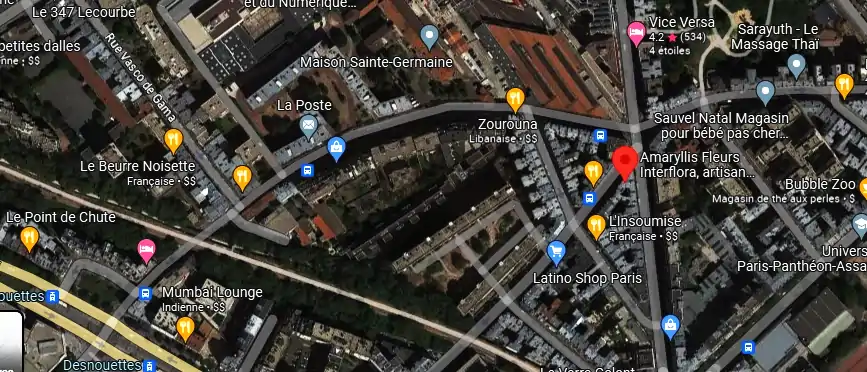 Livraison fleurs à Paris