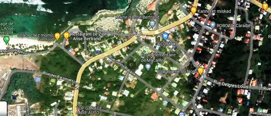 Livraison fleurs à 118 Rue Victor Schoelcher, Anse-Bertrand 97121, Guadeloupe