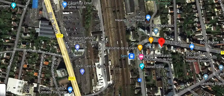 Livraison fleurs à Sens