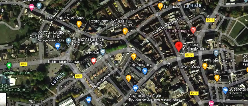 Livraison fleurs à L'Aigle