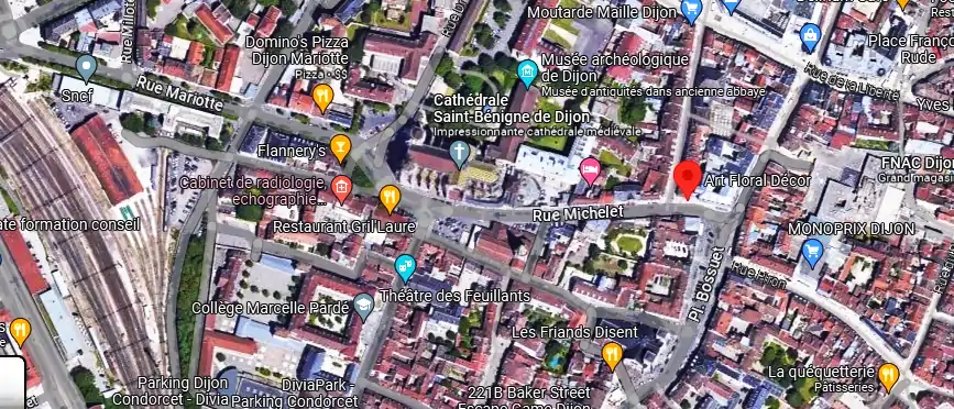 Livraison fleurs à Dijon
