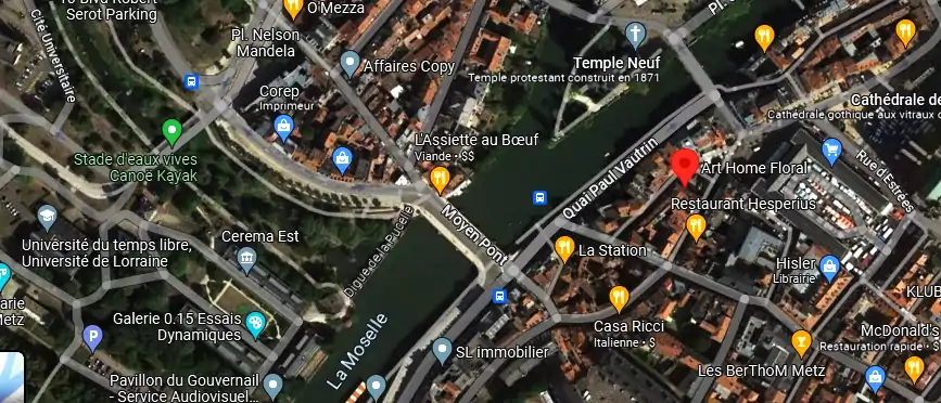 Livraison fleurs à Metz