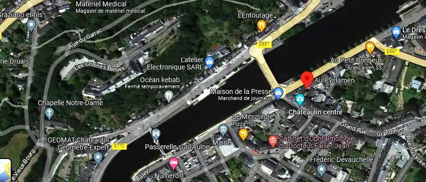 Livraison fleurs à Chateaulin