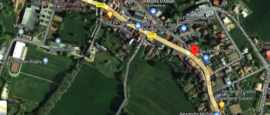 Livraison fleurs à Alban