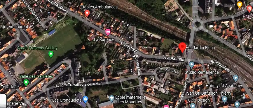 Livraison fleurs à Étaples