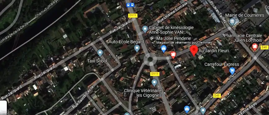 Livraison fleurs à Courrières