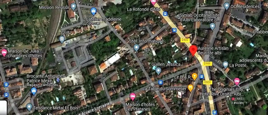 Livraison fleurs à Albi