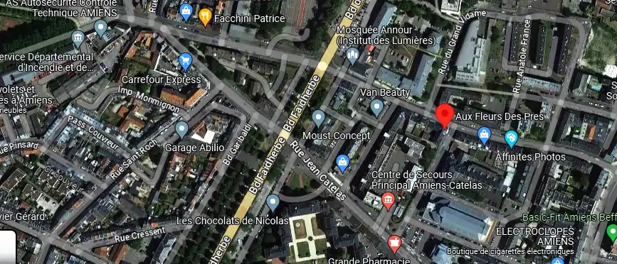Livraison fleurs à Amiens
