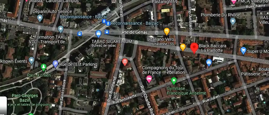 Black Baccara – La Paillotte à Lyon