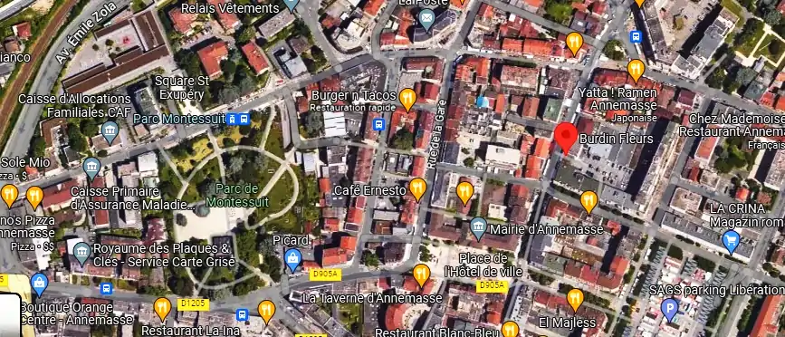 Livraison fleurs à Annemasse