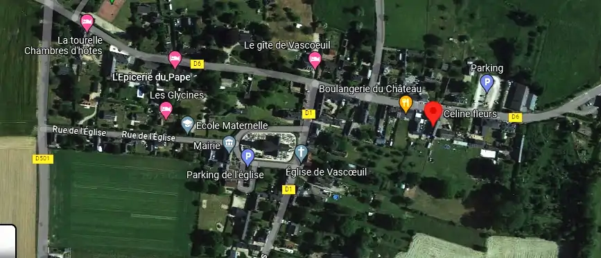 Livraison fleurs à Vascœuil