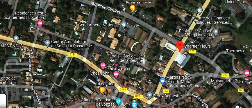 Livraison fleurs à Jonzac