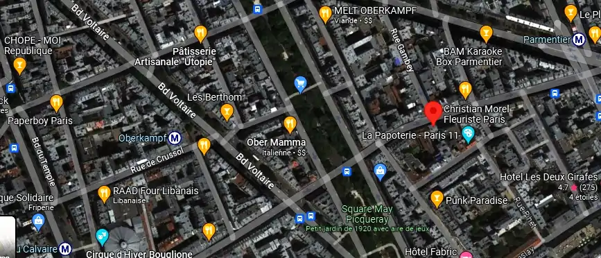 Livraison fleurs à Paris