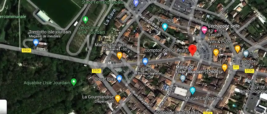 Livraison fleurs à L'Isle-Jourdain