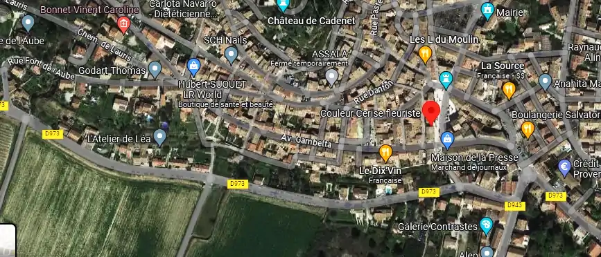 Livraison fleurs à Cadenet