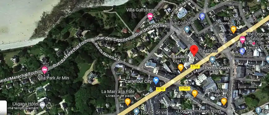 Livraison fleurs à Perros-Guirec