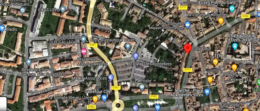 Livraison fleurs à Uzès