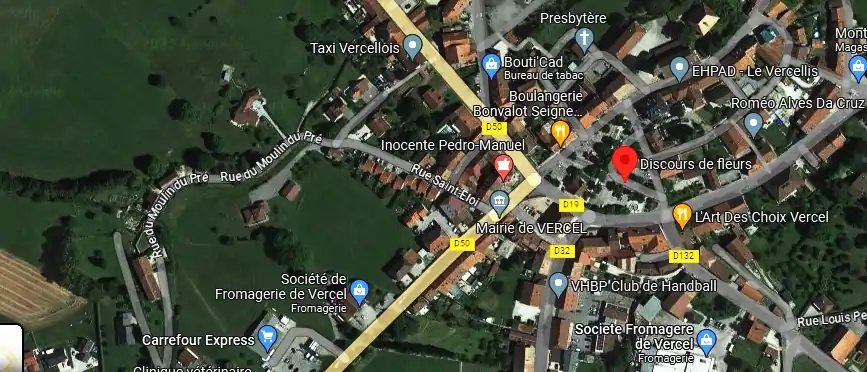 Livraison fleurs à Vercel-Villedieu-le-Camp