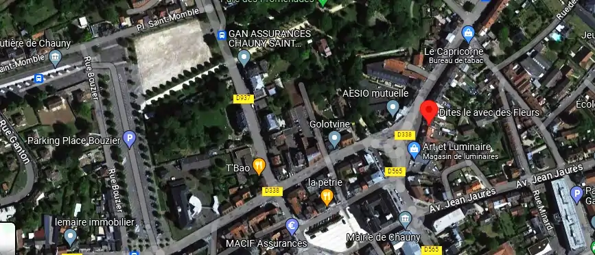 Livraison fleurs à Chauny