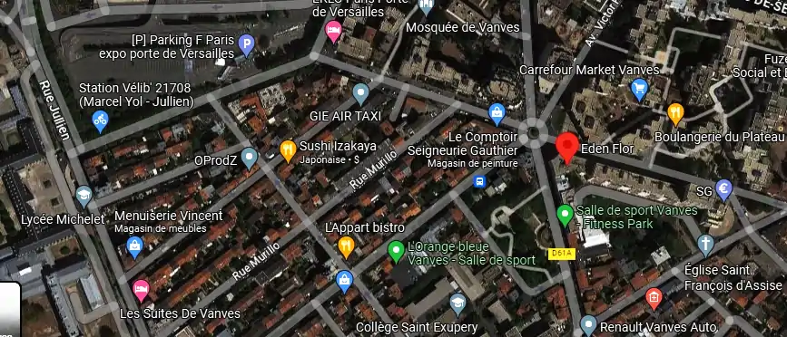 Livraison fleurs à Vanves