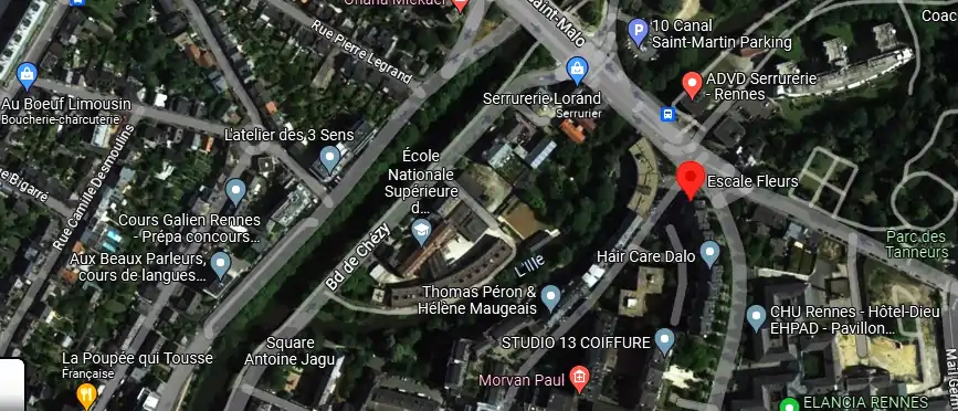 Livraison fleurs à Rennes