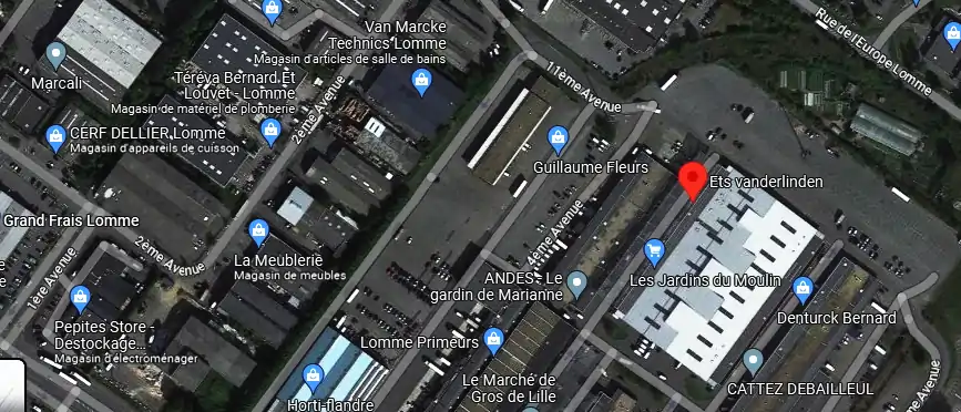 Ets vanderlinden à Lille