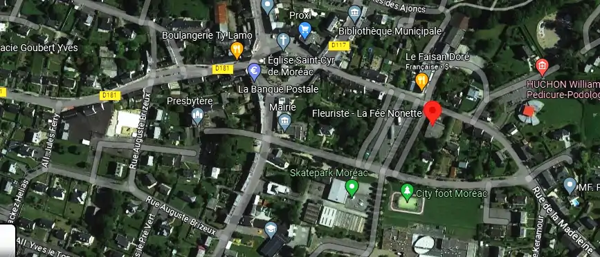 Livraison fleurs à Moréac