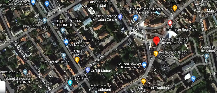 Livraison fleurs à Autun