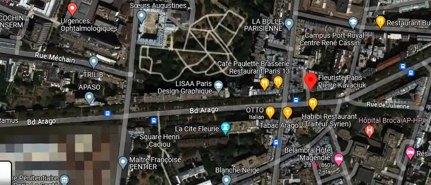 Livraison fleurs à Paris