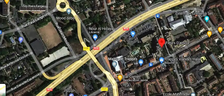 Livraison fleurs à 78190 Trappes
