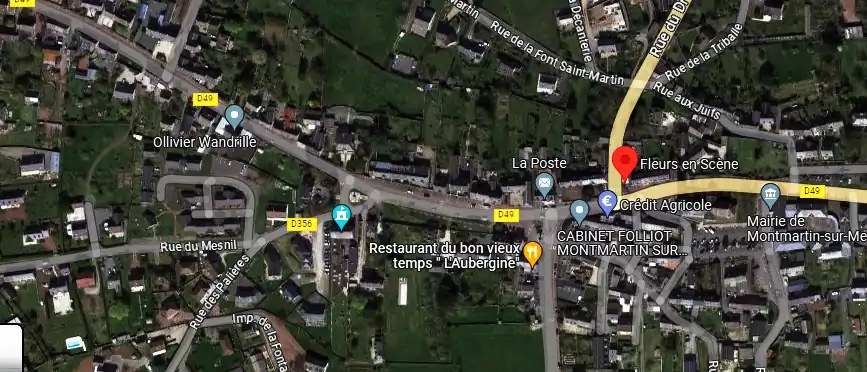 Livraison fleurs à Montmartin-sur-Mer