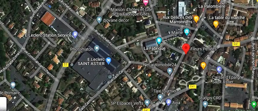 Livraison fleurs à Saint-Astier