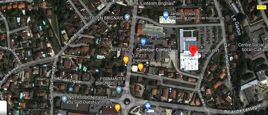 Gamm vert à Brignais