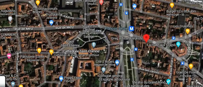 Livraison fleurs à Toulouse