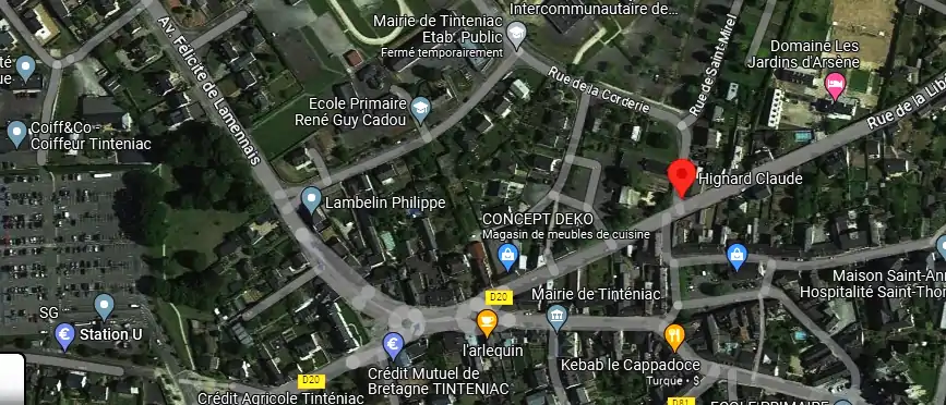 Livraison fleurs à Tinténiac