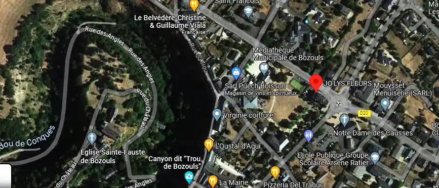 Livraison fleurs à Bozouls