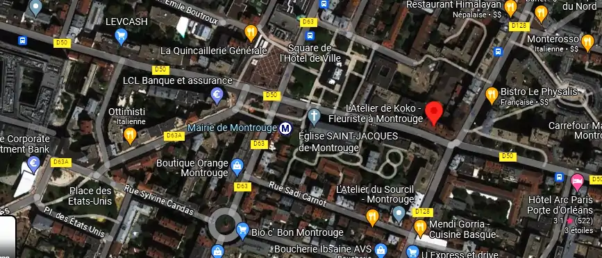 Livraison fleurs à Montrouge