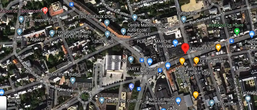 Livraison fleurs à Le Havre