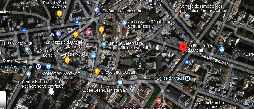 Livraison fleurs à Paris