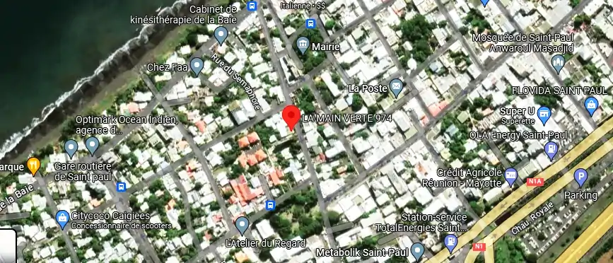 Livraison fleurs à 17 Rue Labourdonnais, St Paul 97460, La Réunion
