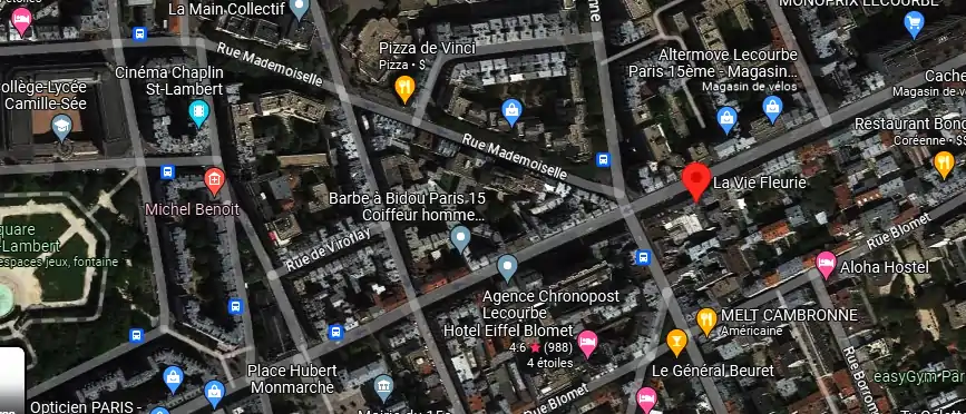 Livraison fleurs à Paris
