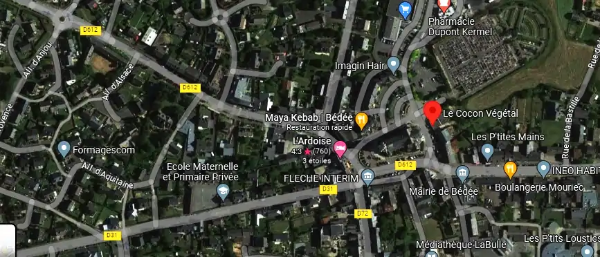 Livraison fleurs à Bédée