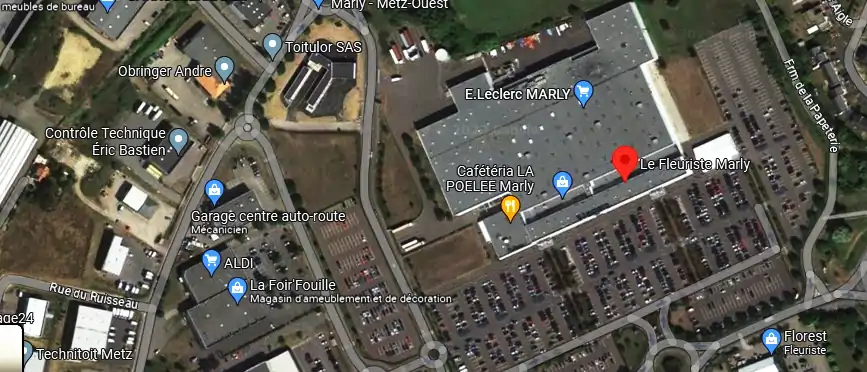 Livraison fleurs à Marly
