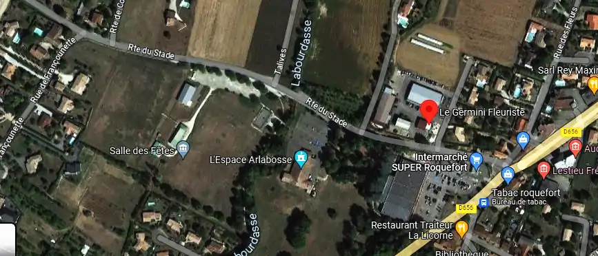 Livraison fleurs à Roquefort