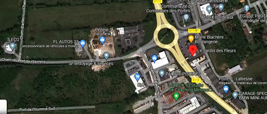 Livraison fleurs à Latresne