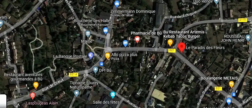Livraison fleurs à Bû