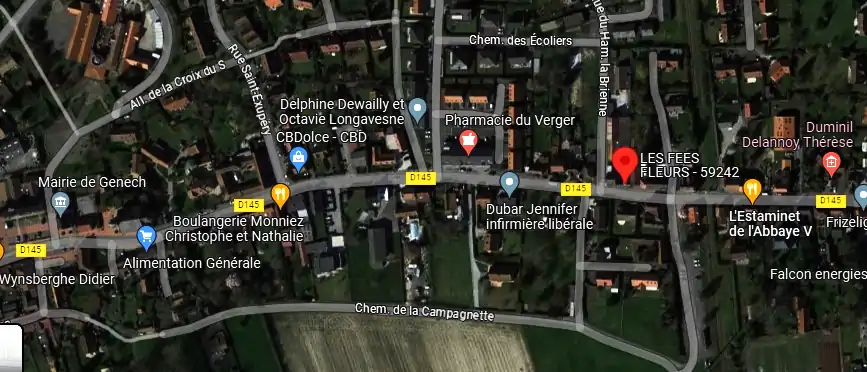 Livraison fleurs à Genech